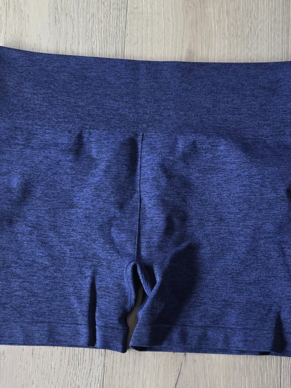 ZYIA Dark Navy Seamless Hustle Shorts